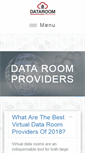 Mobile Screenshot of dataroomproviders.com